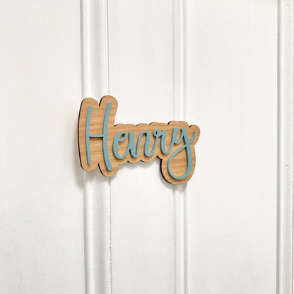 Childrens bedroom sign